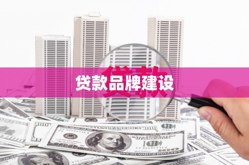 顺城贷款品牌建设