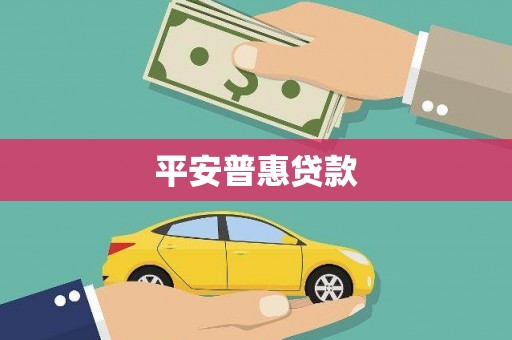 顺城平安普惠贷款