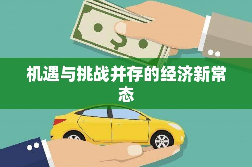 顺城机遇与挑战并存的经济新常态