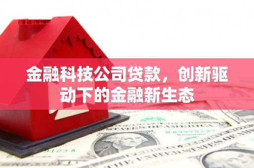 顺城金融科技公司贷款，创新驱动下的金融新生态