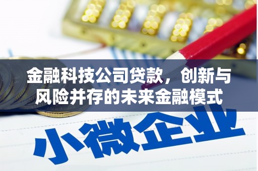 顺城金融科技公司贷款，创新与风险并存的未来金融模式