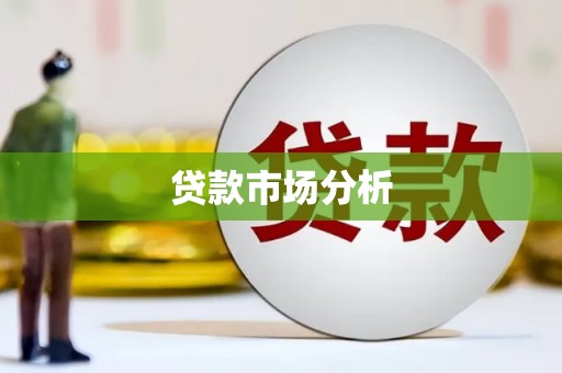 顺城贷款市场分析