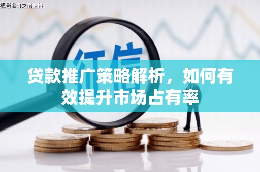 顺城贷款推广策略解析，如何有效提升市场占有率