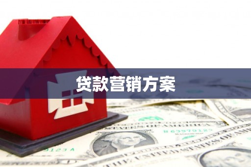 顺城贷款营销方案