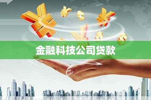 顺城金融科技公司贷款