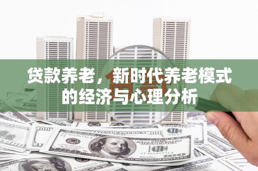 顺城贷款养老，新时代养老模式的经济与心理分析