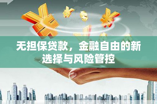 顺城无担保贷款，金融自由的新选择与风险管控