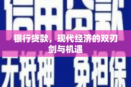 顺城银行贷款，现代经济的双刃剑与机遇