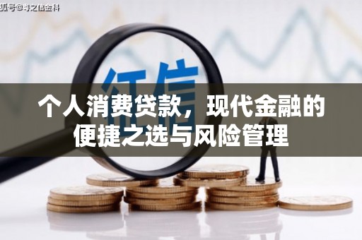 顺城个人消费贷款，现代金融的便捷之选与风险管理