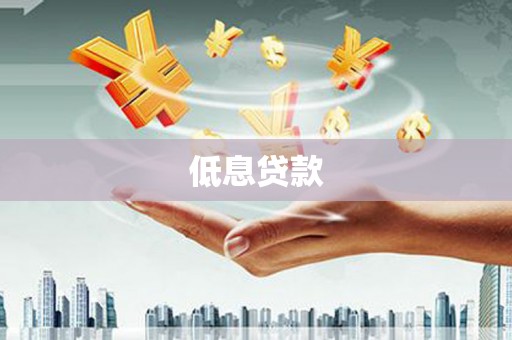 顺城低息贷款