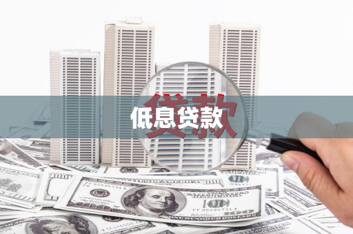 顺城低息贷款
