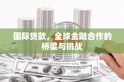 顺城国际贷款，全球金融合作的桥梁与挑战