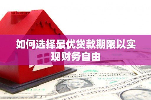 顺城如何选择最优贷款期限以实现财务自由