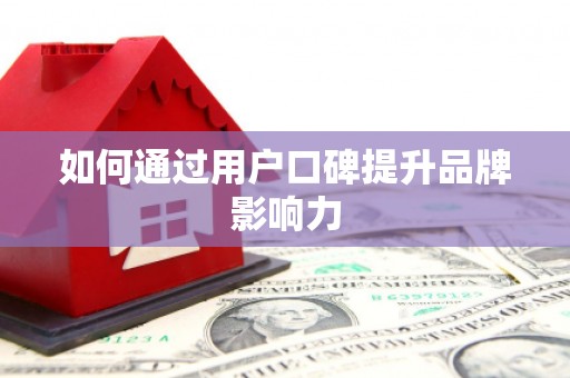 顺城如何通过用户口碑提升品牌影响力