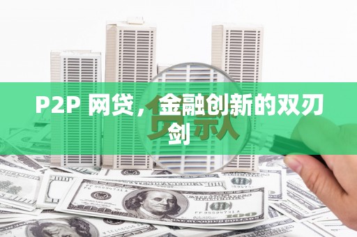 顺城P2P 网贷，金融创新的双刃剑