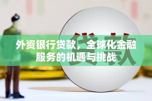 顺城外资银行贷款，全球化金融服务的机遇与挑战
