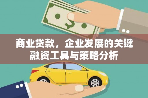 顺城商业贷款，企业发展的关键融资工具与策略分析
