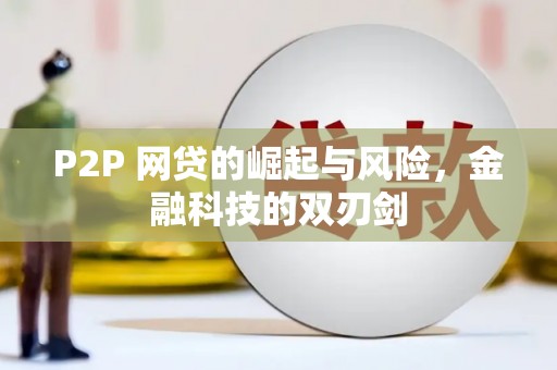 顺城P2P 网贷的崛起与风险，金融科技的双刃剑