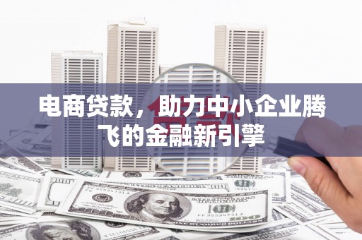 顺城电商贷款，助力中小企业腾飞的金融新引擎