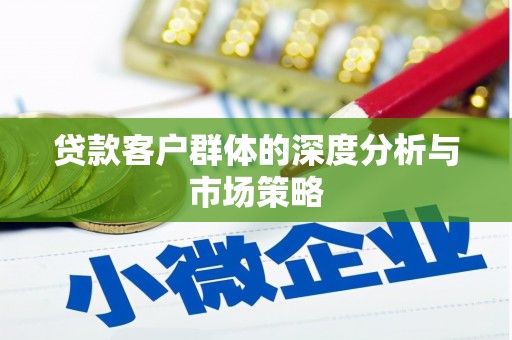 顺城贷款客户群体的深度分析与市场策略