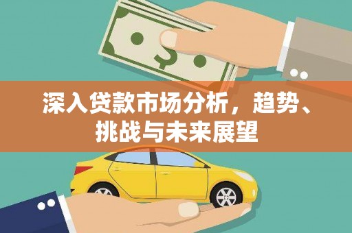 顺城深入贷款市场分析，趋势、挑战与未来展望
