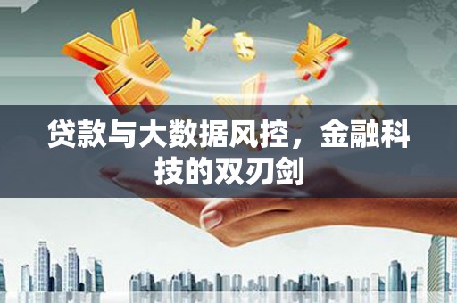 顺城贷款与大数据风控，金融科技的双刃剑