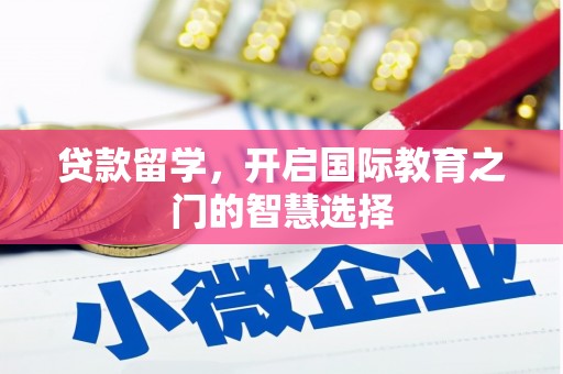 顺城贷款留学，开启国际教育之门的智慧选择