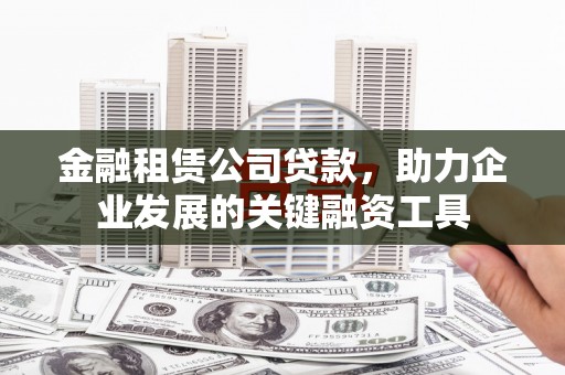 顺城金融租赁公司贷款，助力企业发展的关键融资工具