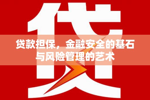 顺城贷款担保，金融安全的基石与风险管理的艺术