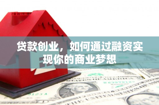顺城贷款创业，如何通过融资实现你的商业梦想