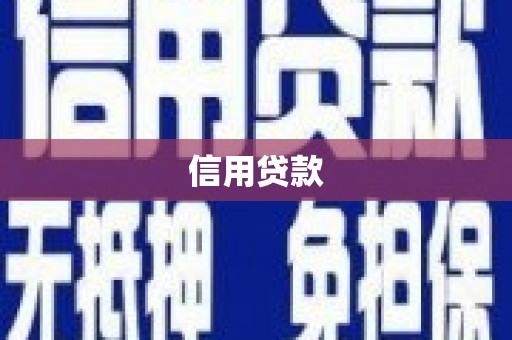 顺城信用贷款