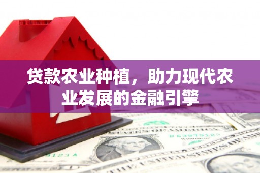 顺城贷款农业种植，助力现代农业发展的金融引擎