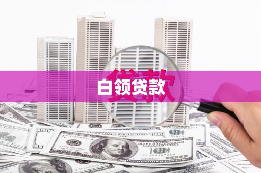 顺城白领贷款