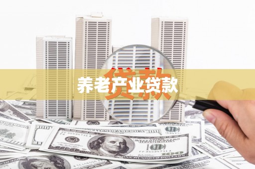顺城养老产业贷款