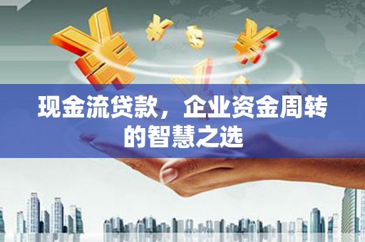 顺城现金流贷款，企业资金周转的智慧之选