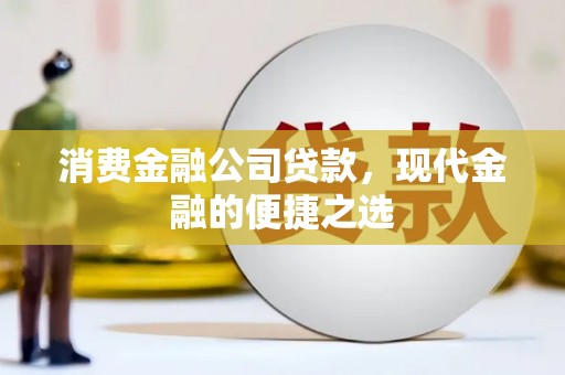 顺城消费金融公司贷款，现代金融的便捷之选