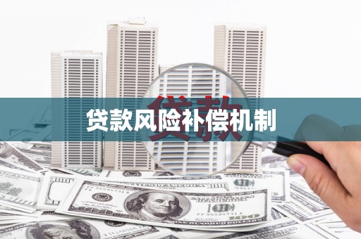 顺城贷款风险补偿机制