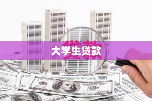 顺城大学生贷款