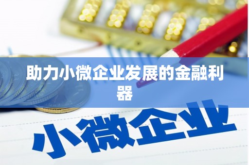 顺城助力小微企业发展的金融利器